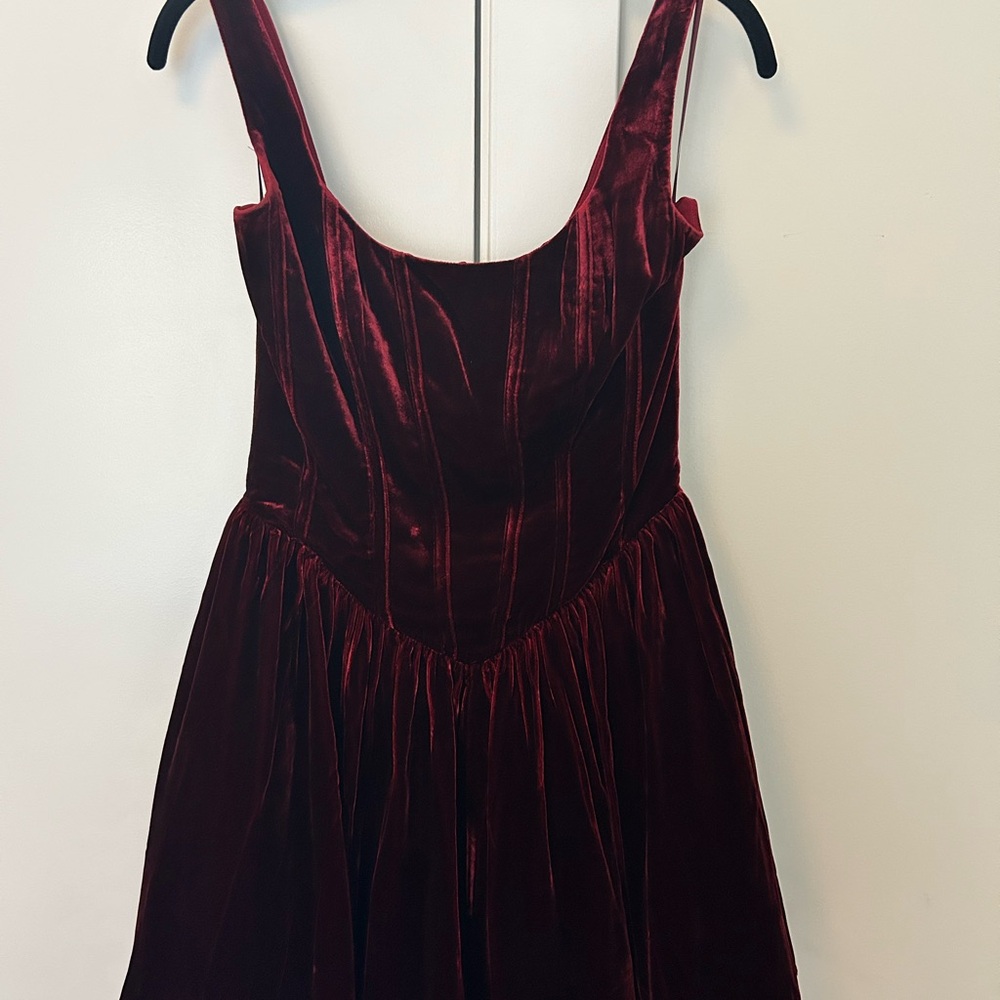 Reformation Mini Dress - Velvet